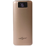 Callmate Dual USB Portable LED Display Y06 Power Bank 20000 mAh - Golden