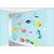 EJA Art Fish Aquarium Covering Area 180 x 120 Cms Multi Color Sticker