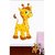 EJA Art Baby Giraffe Covering Area 60 x 34 Cms Multi Color Sticker