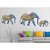 EJA Art Elephant Wall Sticker 60X20Inch Covering Area 
