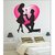 EJA Art Valentine my love Covering Area 60 x 65 Cms Multi Color Sticker