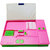 Priyankish Smart Kidz Princess Jumbo Pencil Box (Set of 1, Pink)