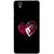Snooky Printed Lady Heart Mobile Back Cover For Gionee F103 - Black