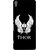 Snooky Printed The Thor Mobile Back Cover For Sony Xperia XA1 - Black