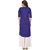 Always in Style Ink Blue Color Printed Kurta for Women (6007)