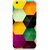 Snooky Printed Hexagon Mobile Back Cover For Oppo F3 plus - Multi