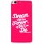Snooky Printed Live the Life Mobile Back Cover For Gionee Elife E6 - Pink