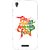 Snooky Printed Drop Fear Mobile Back Cover For Lava X1 Mini - White