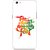 Snooky Printed Drop Fear Mobile Back Cover For Oppo F3 plus - White