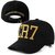 FAS Embroidered CR7 Black Baseball Cap