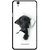 Snooky Printed Cute Dog Mobile Back Cover For Micromax Yu Yureka Plus - White