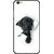 Snooky Printed Cute Dog Mobile Back Cover For Vivo Y55 - White