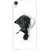 Snooky Printed Cute Dog Mobile Back Cover For HTC Desire 820 - White