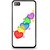 Snooky Printed Colorfull Hearts Mobile Back Cover For Blackberry Z10 - White