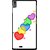 Snooky Printed Colorfull Hearts Mobile Back Cover For Gionee Elife S5.5 - White