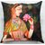 Welhouse India A Lady Portrait 3D Digital Cushion Cover - Pack of 1DGC-18-013