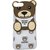 Stylish Look 3d Brown Teddy Back Cover for iphone 7 PLUS