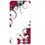 Snooky Printed Flower Creep Mobile Back Cover For HTC Desire 620 - Multicolour