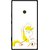 Snooky Printed Horse Cartoon Mobile Back Cover For Nokia Lumia 520 - Multi