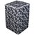Dream Care Floral Grey  Colored waterproof and dustproof washing machine cover for Fully Automatic top Load 6.5kg to 7.5kg washing machine