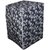 Dream Care Floral Grey  Colored waterproof and dustproof washing machine cover for fully automatic front Load 7.5kg to 8.5kg washing machine