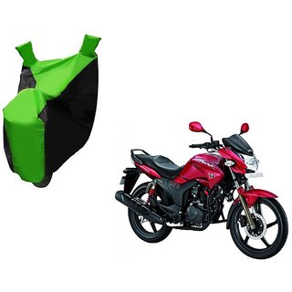 Buy Autoage Two Wheeler Green Colour Cover For Hero Hunk Online