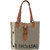 Vivinkaa Distressed 005 Recycled Canvas Tote Bag for Women