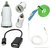 Combo Pack of OTG + Data Cable For Mobile + Car Mobile Charger + Audio Cable