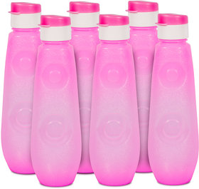 G-PET FB 1 Ltr Blue Bell (PP) - Pink  Pack Of 6 Bottles