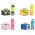 Jayco Insulated Water Bottle Cool Quench with Dora Ben 10 Sponge Bob Peanut Lunch Box set (Dora, 1000 ML)
