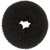 Magic Donut Style Nylon Wire Stretchable Ring Hair Volumizer Bun Maker Medium Size 1g (Black)