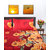 ADEL ORCHID Roto Cotton Double Bedsheet With 2 Pillow Covers