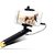 SCORIA Black Smart Selfie Stick for iPhone and Android Phones Compatible for OnePlus 5