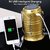 ININDIA Solar Power Rechargeable Emergency Light with Phone Charger