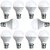 Premium High Quality 9 Watt LED Bulb Pack of 10 (Cool Day Light)