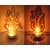 Sayee Diwali Special Laxmi Ganesh Holder Candle Gold, Pack of 2 Candle