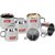 Sumeet Stainless Steel Double Wall Tea and Coffee cups set of 6Pcs (120 Ml Each)