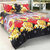 k decor  Multicolor 3-D Double Bedsheet with 2 Pillow Covers