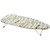 Foldable Table Top Ironing Board 73 x 33 cm Little Champ Small Ironing Stand Table Brown Text - Eurostar