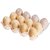 CrownLit Acrylic Egg Tray For Fridge for 1 Dozen 12 Eggs Holder,100 Safe, Refrigerator Tray,Compact Egg Holder