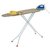 Foldable Ironing Board Table 110 x 33 cm Queen Iron Stand with Grey Design - Eurostar