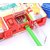 Kids Multi-Purpose 2 way Magnetic Lock Pencil Case / Compass Box / Pencil Box with Stylish and Animated Design SM