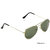 Debonair Green UV Protected Unisex Aviator Sunglasses