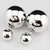 SALE Six Pair Metallic Solid Color Double Side Double Ball Stud Earrings