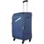 Safari Blue Polyester 4 Wheels Small (Below 60 Cms) Trolley Bag