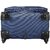 Safari Blue Polyester 4 Wheels Medium (Between 60-69 Cms) Trolley Bag