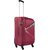 Safari Large (Above 70 cms) Red Polyester 4 Wheels Trolley