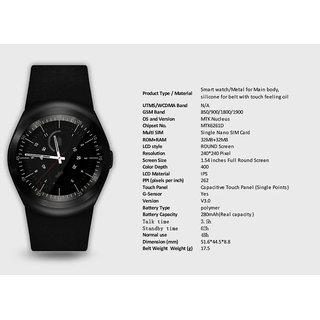 y1 round dial smart watch
