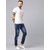 Stylox Men Blue Convertible 2 in 1 Stretch Slim Fit Casual Wear Washed Jeans