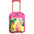 Butterfly Waterproof Princess Barbie Pink 15 inch School Trolley Backpack